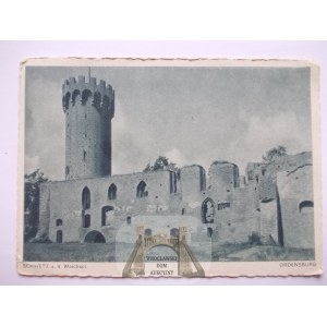 Świecie nad Wisłą, Schwetz, zamek, ok. 1940