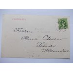 Pruszcz u Świecie, hostinec, nádraží, pošta, cca 1903