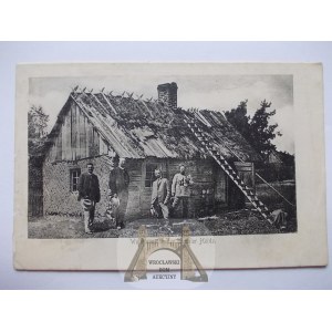 Tucholawald, Tuchler Heide, Hütte, ca. 1910