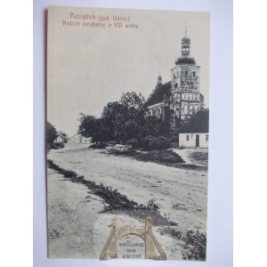 Raciążek, kościół parafialny, ok. 1914