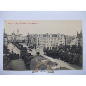 Szczecin, Stettin, John Paul II Avenue, 1916