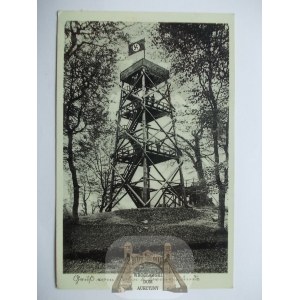 Świnoujście, Swinemunde, Wzgórze Golm, wieża widokowa, 1942