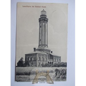 Niechorze, Horst, lighthouse, 1910