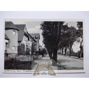 Zlocieniec, Falkenburg, ulice Czaplinecka, asi 1935
