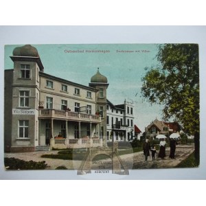 Ustronie Morskie, Henkenhagen, street, 1916