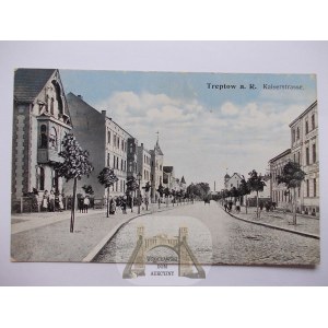 Trzebiatów, Treptow, ulica Cesarska, 1913