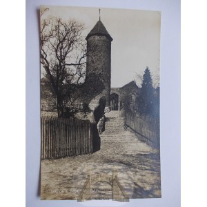 Trzebiatow, Treptow, tower, stairs, ca. 1935