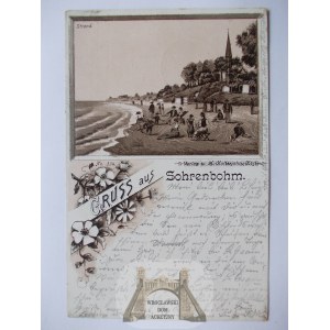 Sarbinowo, Sorenbohm, Vorlaufer, frühe Lithographie 1897