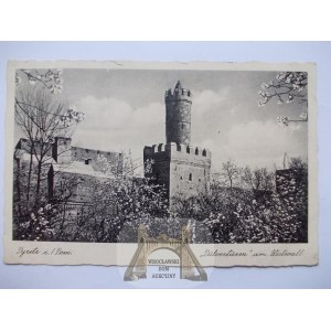 Pyrzyce, Pyritz, Prašná věž, 1940