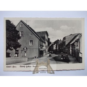 Lobez, Labes, Poststraße, ca. 1940