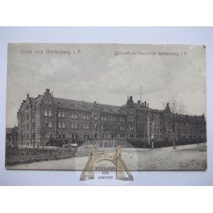 Gryfice, Greifenberg, vojenská škola, 1909