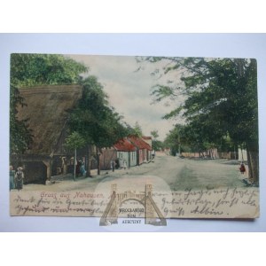 Nawodna bei Chojna, Straße, 1905