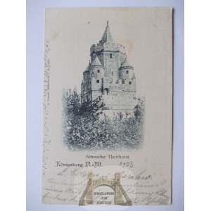 Chojna, Konigsberg, brama świecka, 1903