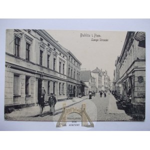 Bobolice, Bublitz, ulice Długa, cca 1910