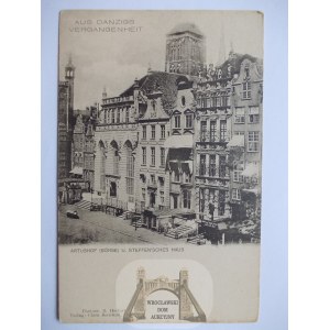 Gdańsk, Danzig, seria Gdańsk w Przeszłości Dwór Artusa, ok. 1900