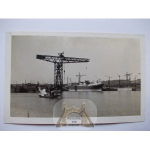 Gdaňsk, loděnice Schichau, kolem roku 1940.