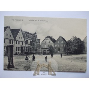 Debrzno bei Człuchów, Marktplatz, ca. 1910