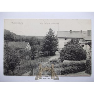 Miastko, Rummelsburg, Villa und Mühle, 1918