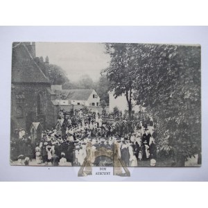 Pelplin, uroczystość kościelna, 1908