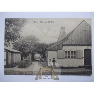 Hel, Hela, old houses, 1913