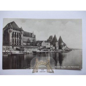 Malbork, Marienburg, Schloss an der Nogat, 1934