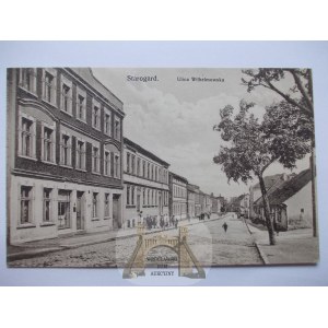 Starogard Gdański, Wilhelmowska-Straße, ca. 1914