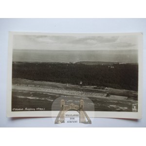 Krynica Morska, Kahlberg, letecké panorama, kolem roku 1939.