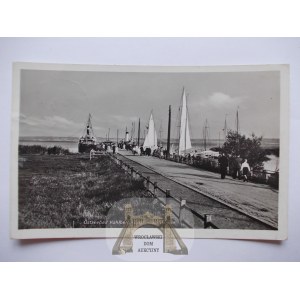 Krynica Morska, Kahlberg, prístav, cca 1938