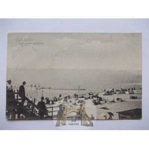Krynica Morska, Kahlberg, plaża, 1906