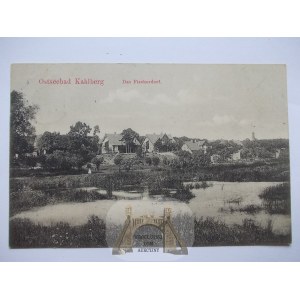 Krynica Morska, Kahlberg, domy rybaków, 1909