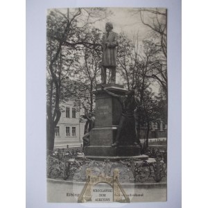 Elblag, Elbing, Schichau monument, 1910