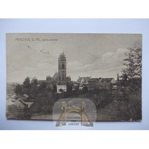 Pieniężno u Braniewa, panorama, 1918