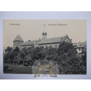 Braniewo, Braunsberg, Gimnazjum, ok. 1914