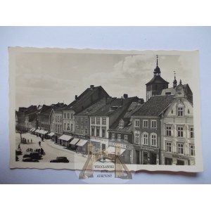 Bartoszyce, Bartenstein, Market Square, ca. 1938