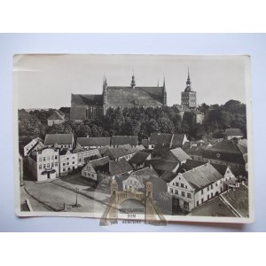 Frombork, Frauenburg, Rynek, ok. 1938