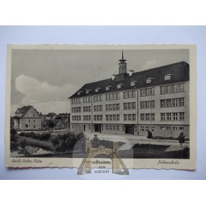 Giżycko, Lotzen, szkoła, 1943
