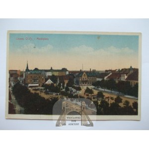 Giżycko, Lotzen, Rynek, 1917