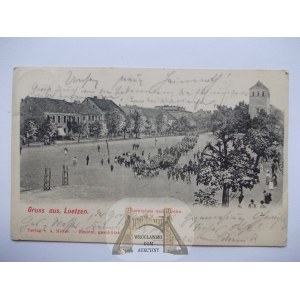 Giżycko, Lotzen, Tržní náměstí, 1903
