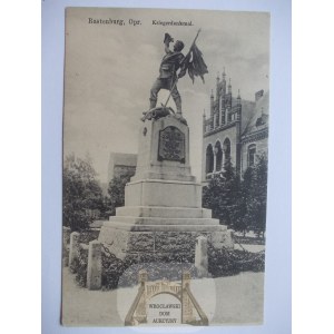 Kętrzyn, Rastenburg, war memorial, circa 1920.