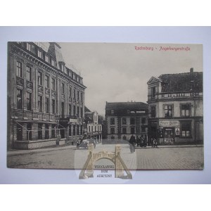 Kętrzyn, Rastenburg, ulica Węgorzewska, ok. 1914