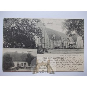 Drogosze bei Kętrzyn, Ställe, Gasthaus, 1905