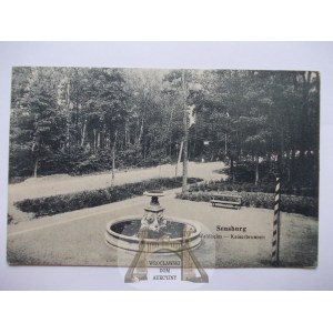 Mrągowo, Sensburg, Waldheim, fountain, 1925