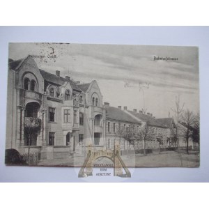 Olsztynek, Hohenstein, ulica Dworcowa, 1918