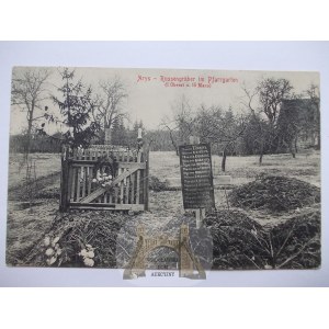Orzysz, Arys, graves of Russian soldiers, 1916