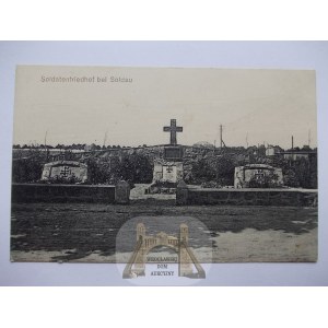 Działdowo, Soldau, cmentarz wojskowy, ok. 1915