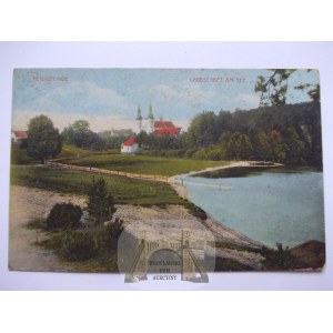 Swieta Lipka near Reszel, panorama, ca. 1914