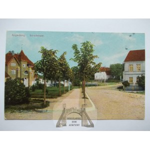 Węgorzewo, Angerburg, Castle Street, 1916