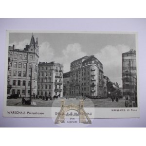 Warschau, Polna-Straße, um 1940.