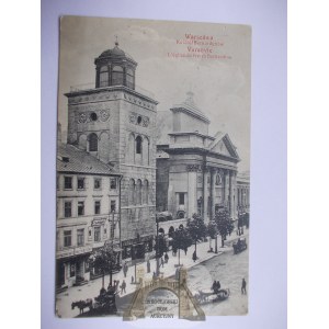 Warszawa, kościół Bernardynów, 1914