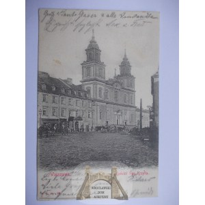 Warszawa, kościół Św. Krzyża, 1903